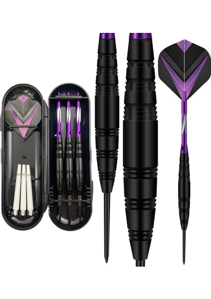 MAVİ-3321902B3 Stili Goodarts Profesyonel Nokta Namlu Dart Iğneli Kapalı Spor Oyunları 21G Standart Çelik Ucu Dart Kılıfı Alüminyum Şaftlar Uçuş Seti (Yurt Dışından) fırsatları