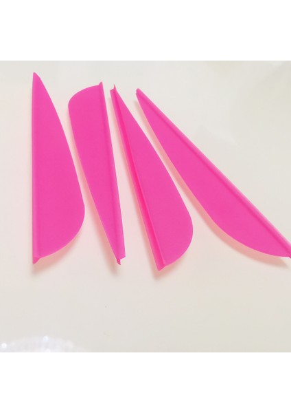 40 Adet 3 Inç Pk Tarzı "okçuluk Okları Fletching" Vane Feather Diy Ok Aksesuarları (Yurt Dışından)