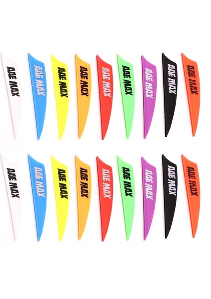Yeşil Stil Ok Tüyü Plastik Minibüsler Kuş Tüyü 4.8cm Ok Okçuluk Dıy Fletching Ok Kanatları Ok Aksesuarı (Yurt Dışından) fırsatları
