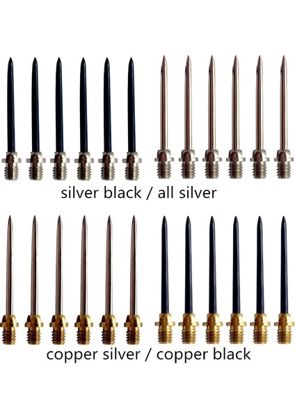 Tüm Şerit 3pcs Tarzı Yeni Tırmıklar Dartlar Çelik Uçlar Dönüştürme Ucu Dart Noktaları Uçlar Miller Gümüş Iğne Namlu Tungsten Çelik Iğne Ucu Dartlar (Yurt Dışından)