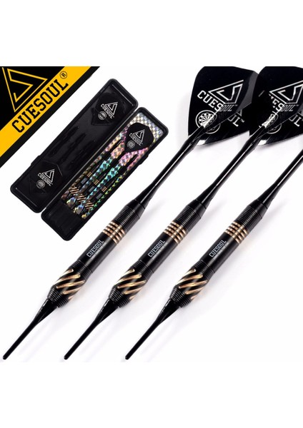 CSBCD006 Stili Cuesoul Profesyonel Siyah Akrep 16G Yumuşak Uçlu Dart Kapalı Sporlar (Yurt Dışından) fiyatları