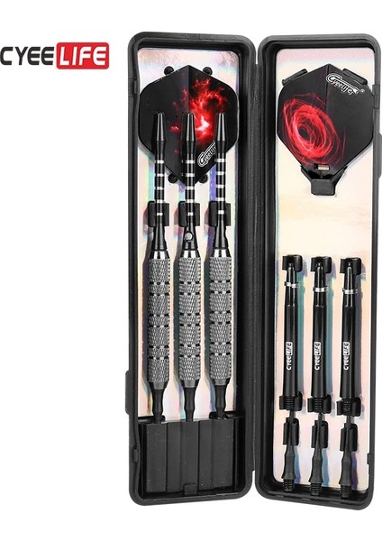 Erik Tarzı Cyeelife Çoklu Stiller 14GGGG Profesyonel Elektronik Pirinç Yumuşak Uçlu Dart Dart Alüminyum Alaşımlı Şaftlı (Yurt Dışından)