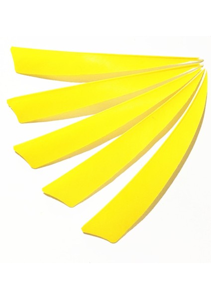 Sarı Stil Ioloreld Turkey Feathers Arrow Feather Herhangi Bir Ahşap ve Bambu Ok Okçuluk Avcılığı Için Fletching (Yurt Dışından)