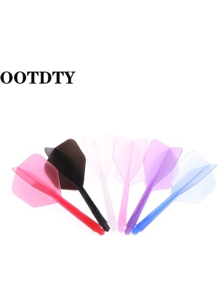 Kırmızı Stil Ootdty Plastik Profesyonel Dart Uçuşları 2ba Vidalı Yumuşak Dayanıklı Dart Kuyruğu Dart Kuyruğu (Yurt Dışından)