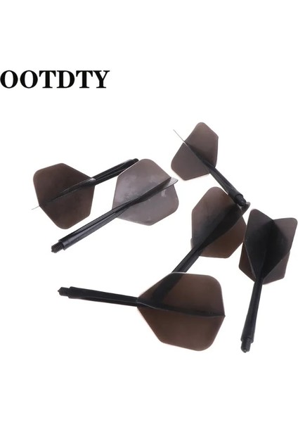 Kırmızı Stil Ootdty Plastik Profesyonel Dart Uçuşları 2ba Vidalı Yumuşak Dayanıklı Dart Kuyruğu Dart Kuyruğu (Yurt Dışından)