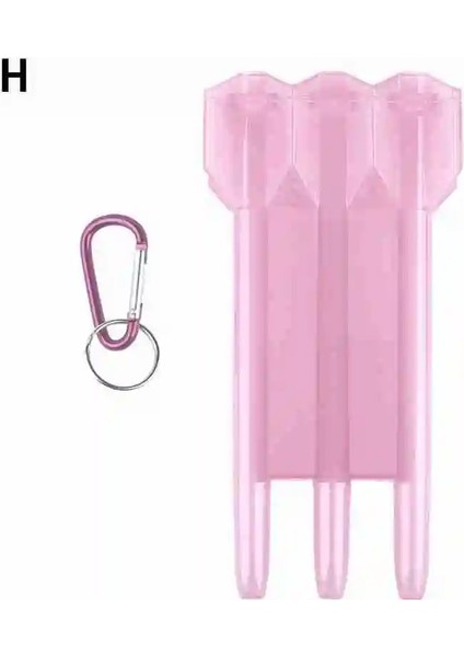 Pembe Stil Taşınabilir Naylon Dart Taşıma Şeffaf Plastik Çoğu Dart Için Uygun Yükseltme Tarzı Plastik Saklama Kutusu Dart Aksesuarları (Yurt Dışından)