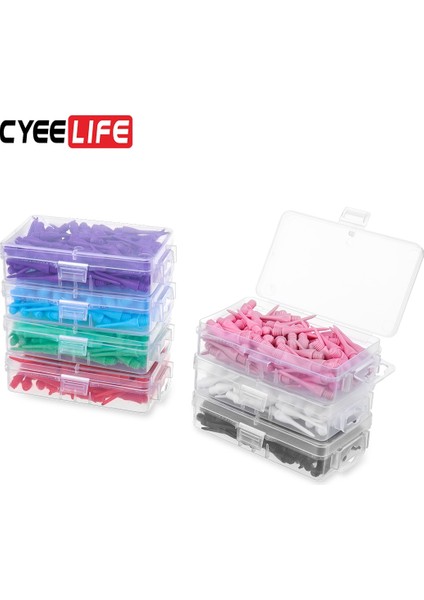 Pembe Tarzı Cyeelife Profesyonel Plastik Dart Ipuçları, Yedek Dart Noktaları, 8 Renk (Yurt Dışından)