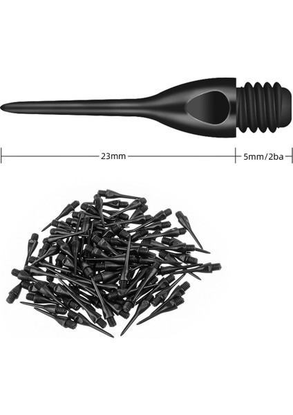 Pembe Tarzı Cyeelife Profesyonel Plastik Dart Ipuçları, Yedek Dart Noktaları, 8 Renk (Yurt Dışından)