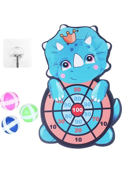 C Stili Karikatür Dart Tahtası Oyunları Çocuk Hedef Yapışkan Top Dart Tahtası Interaktif Oyuncaklar Klasik Oyuncaklar Set Komik Oyunlar Kiti Çocuk Hediye (Yurt Dışından)