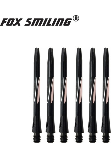 Siyah 6 Adet Tarzı 6 Adet Alüminyum Dart Milleri Profesyonel Dart Aksesuarları Için 2ba Iyi Kapalı Dart Tahtası Oyunları (Yurt Dışından)