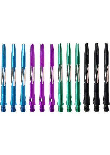 Siyah 6 Adet Tarzı 6 Adet Alüminyum Dart Milleri Profesyonel Dart Aksesuarları Için 2ba Iyi Kapalı Dart Tahtası Oyunları (Yurt Dışından) fırsatları