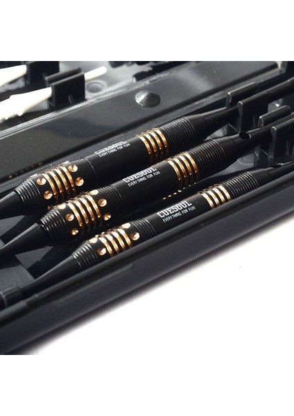 Cuesoul Elektronik Yumuşak Uçlu Dart Seti, 16 Gram Dart Pirinçli - Siyah Soğuk Yüksek (Yurt Dışından)