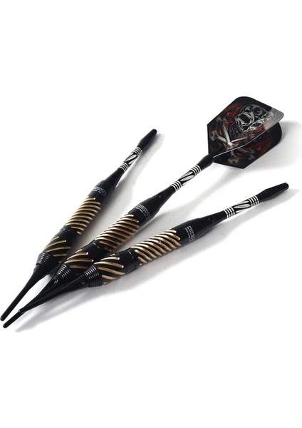 Cuesoul Elektronik Yumuşak Uçlu Dart Seti, 16 Gram Dart Pirinçli - Siyah Soğuk Yüksek (Yurt Dışından)