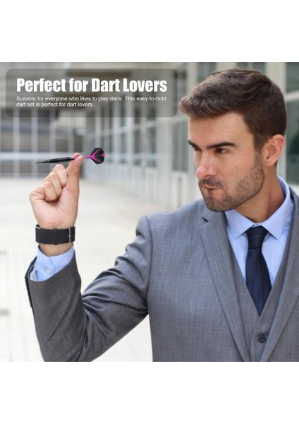 Mor Tarzı Oft Uçlu Dart Seti Elektronik Dart Tahtası Için Yumuşak Güvenli Dart Dart Tahtası Oyunları Için Profesyonel Kapalı Plastik Uçlu Dart Seti # (Yurt Dışından)