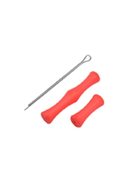 Kırmızı Stil 1set Okçuluk Koruması Bowstring Parmak Koruyucu Tab E Flecha Silikon Bırakma Okçuluk Yay Olimpik Yay Zekası (5 Renk) (Yurt Dışından)