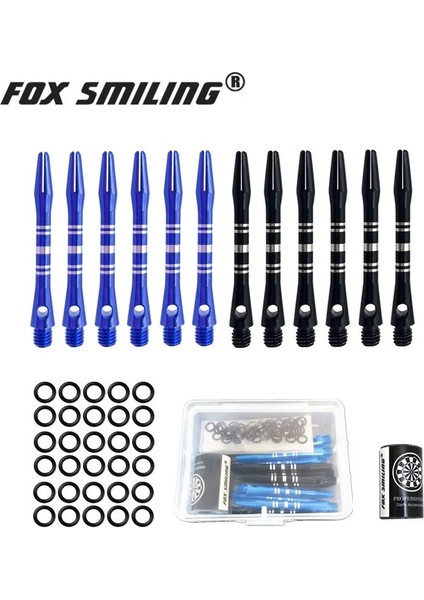 48 mm Şaft Stili ile Fox Gülen mm Alüminyum Dart Şaftları Wit Kauçuk Halka ve Çelik Dart Pimleri Için Taş Kalemtıraş (Yurt Dışından) fiyatları