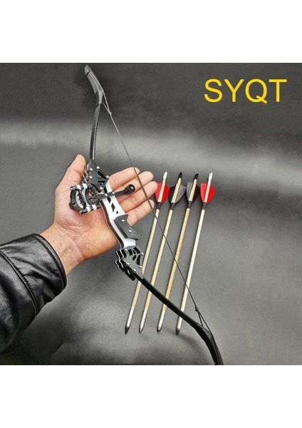 Sadece 8 Adet Ok Stili 18LBS Mini Okçuluk Olimpik Yay Çift Amaçlı Yay Oklar Açık Avcılık Dart Bambu Çubuk Çekim Için Gerçek Tüy Ok (Yurt Dışından) fiyatları