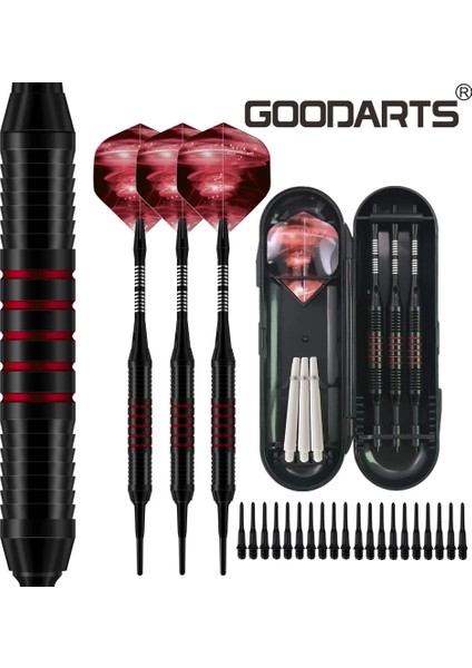 BLUELONG33168003BL1 Stili Goodartoft Ucu Dart 18G Profesyonel Dart Seti Alüminyum Mil Seti Elektronik Dart Tahtası Dart Kılıfı Kapalı Oyun (Yurt Dışından)
