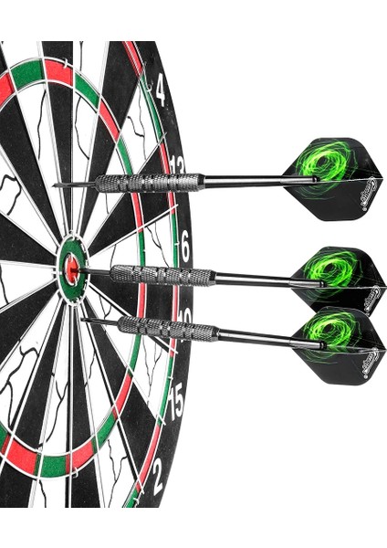 Mavi Stil Cyeelife Profesyonel Dart Seti, Pvc Dart Milleri ve Uçuşları ile 20G Siyah Çelik Ucu Dart (Yurt Dışından)