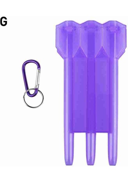 Mor Tarzı Taşınabilir Naylon Dart Taşıma Şeffaf Plastik Çoğu Dart Için Uygun Yükseltme Tarzı Plastik Saklama Kutusu Dart Accessori V3V4 (Yurt Dışından)
