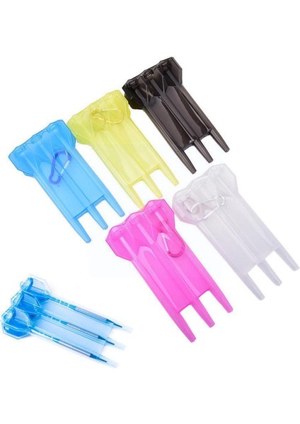 Mor Tarzı Taşınabilir Naylon Dart Taşıma Şeffaf Plastik Çoğu Dart Için Uygun Yükseltme Tarzı Plastik Saklama Kutusu Dart Accessori V3V4 (Yurt Dışından)