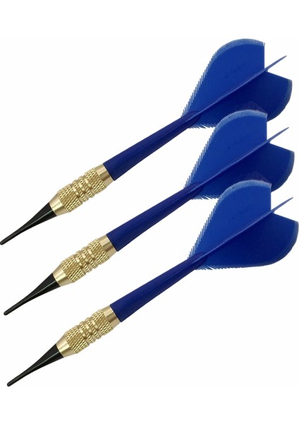 3 Adet 9g Mavi Tarzı Cavalier Profesyonel Dart 9gg Yumuşak Dart Elektronik Yumuşak Uçlu Dardos Profesyonel Dart Tahtası Oyunu Için (Yurt Dışından)