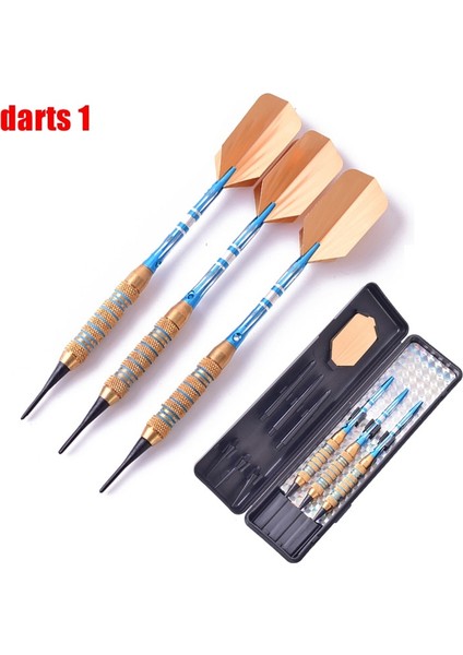Dart 1 Stili Yezlıeyıng Yeni Profesyonel Dart 18G Yumuşak Uçlu Dart Kapalı Elektronik Dart Alüminyum Alaşımlı Yumuşak Uçlu Dardos (Yurt Dışından)