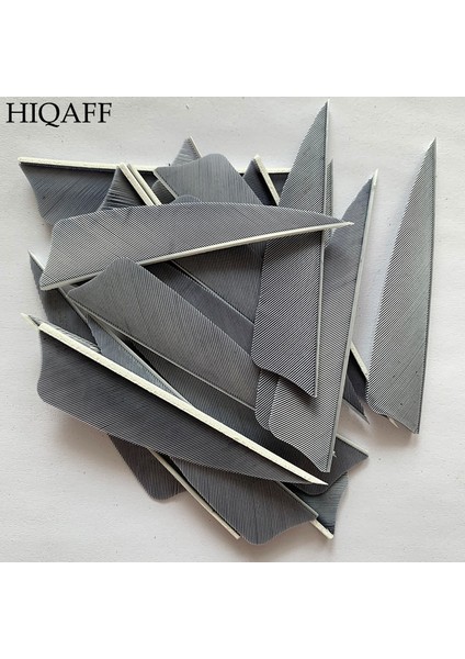Siyah Stil Hi-Q 3 Inç Doğal Hindi Tüyleri Kalkan Kesim Okçuluk Fletches Tüy Ok Fletching 3'' Kanatlar Kırmızı (Yurt Dışından) fırsatları