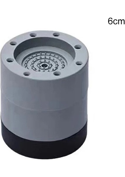6cm Tarzı 4'lü Paket Anti Titreşim Ayak Pedleri Bacaklar Kayma Durdurucu Sessiz Skid Raiser Mat Şok ve Gürültü Önleme Çamaşır Makinesi Jlrr (Yurt Dışından)
