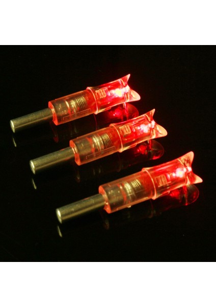 6 Adet Renkli Stil Pcs Arbalet Ok Okçuluk Işıklı Nock LED Işık Parlak Gece Avcılık Sporları Çekim Okları Avcılık Aksesuarları (Yurt Dışından) fırsatları