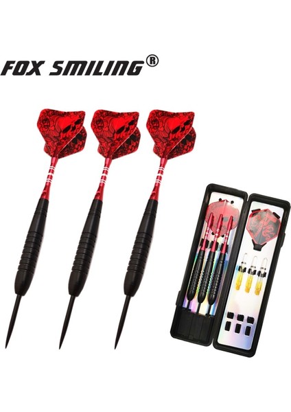 B 23G Stili Fox Smiling G Dart Çelik Ucu Alüminyum Dart Milli Dart Dart Dart Aksesuarlı Siyah Dardos (Yurt Dışından)