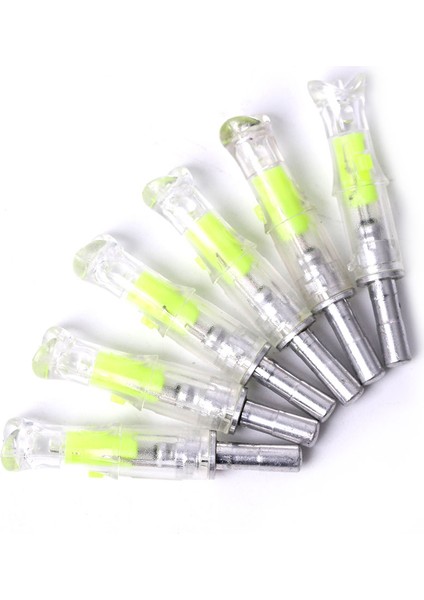 3 Adet Id7.6mm Sarı Stil Okçuluk Ok LED Işıklı Nocks Bileşik Olimpik Yaylar Için Kuyruğa Otomatik Vuruşlaruzun Yay Ok Milleri (Yurt Dışından)
