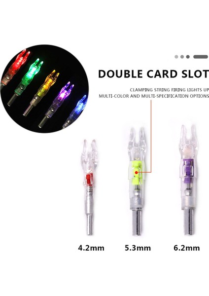 3 Adet Id7.6mm Sarı Stil Okçuluk Ok LED Işıklı Nocks Bileşik Olimpik Yaylar Için Kuyruğa Otomatik Vuruşlaruzun Yay Ok Milleri (Yurt Dışından)