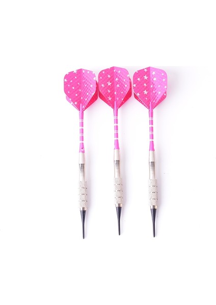 Profesyonel Dart 16 Gram Pembe Yumuşak Uç Elektronik Dart Iğnesi Alüminyum Alaşımlı Ağaç Güzel Dardos Oyunu (Yurt Dışından)