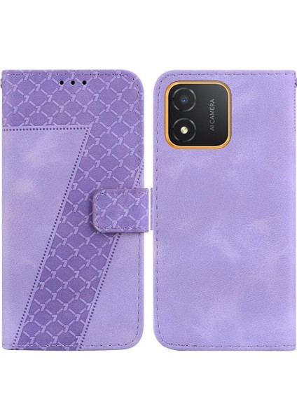 Onur X5 Kart Yuvası Fonksiyonu Için Kılıf Flip Folio Kapak Pu Deri Kabartmalı (Yurt Dışından)