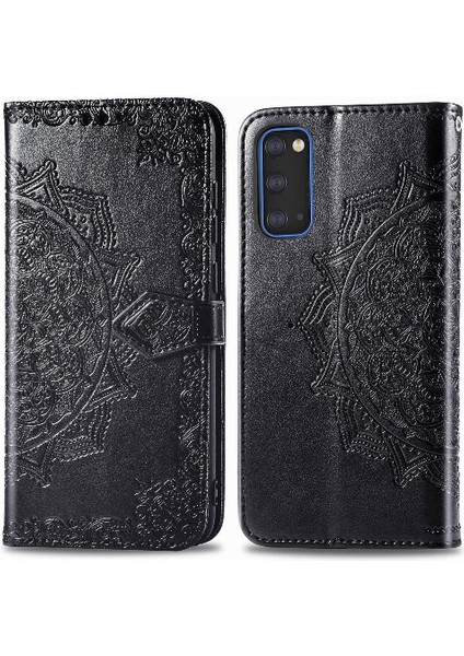 Samsung S20 Flip Kapak Kılıf Için Kılıf Zarif Desen Darbeye (Yurt Dışından)
