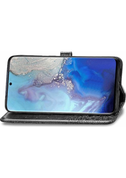 Samsung S20 Flip Kapak Kılıf Için Kılıf Zarif Desen Darbeye (Yurt Dışından) modelleri