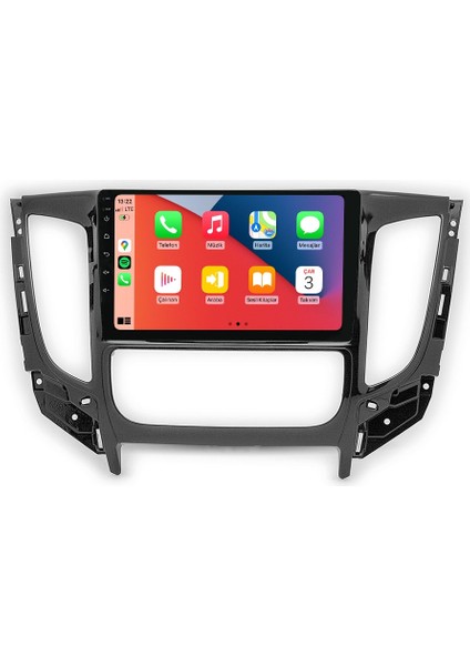 Mitsubishi L200 2015 2020 9inç 2gb Ram Kablosuz Carplay Android Auto Oem Multimedya Navigasyon