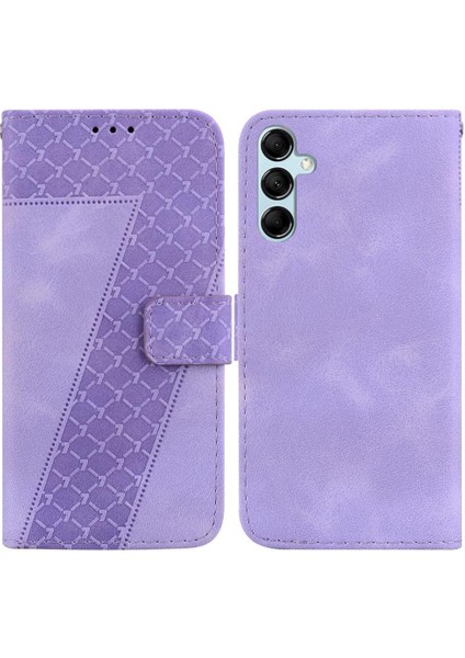 Samsung Galaxy A15 5g/4g Cüzdan Kabartmalı Desen Flip Folio Kapak (Yurt Dışından)
