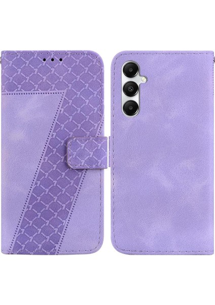 Samsung Galaxy A05S Için Kılıf Pu Deri Flip Folio Kapak Cüzdan Kart Yuvası (Yurt Dışından)
