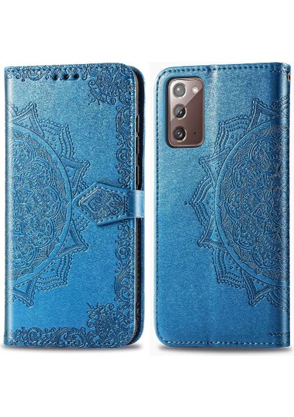 Samsung Not 20 Için Kılıf Basit Iş Kapak Kapak Darbeye Zarif (Yurt Dışından)