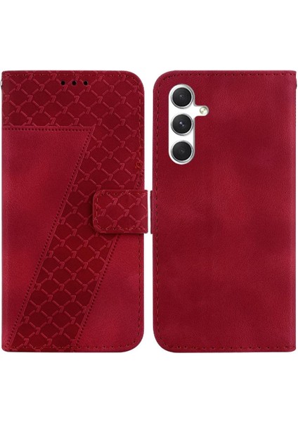 Samsung Galaxy S24 Artı 5g Için Kılıf Cüzdan Flip Folio Kapak Pu Deri (Yurt Dışından)