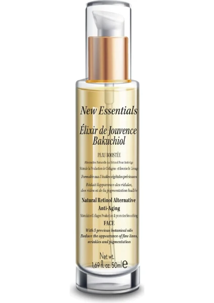 New Essentials Doğal Retinol Gece Bakım Yağı - 50ML