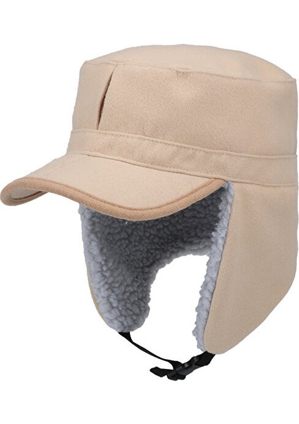 Sonbahar ve Kışlık Açık Kuzu Kaşmir Yün Şapka (Yurt Dışından)