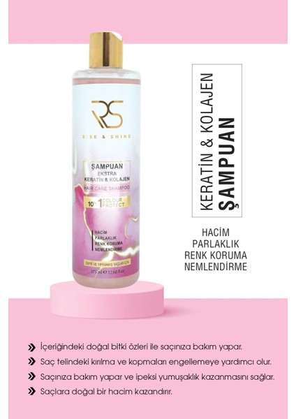 Rise & Shine Keratin  Şampuan