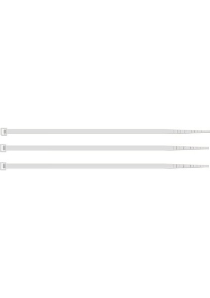 300X7,6MM Beyaz Kablo Bağı