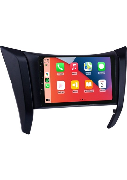 Nissan Navara 2017 2018 9inç 2gb Ram Kablosuz Carplay Android Auto Oem Multimedya Navigasyon