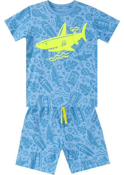Shark Erkek Çocuk T-Shirt Şort Takım modelleri