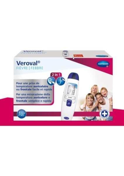 Veroval Duo Scan Dijital Kulaktan ve Alından Ateş Ölçer