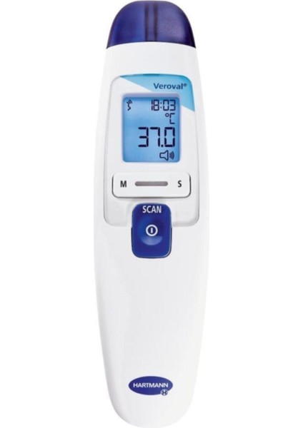 Veroval Duo Scan Dijital Kulaktan ve Alından Ateş Ölçer